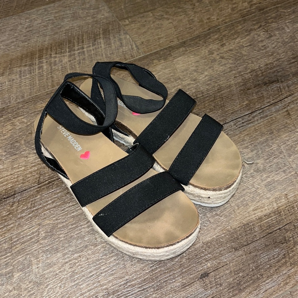 Girls Steve Madden Platform Sandals Size 2